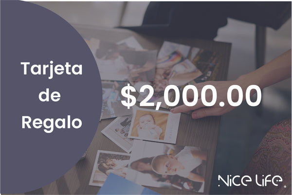 $2,000.00 | Tarjeta de Regalo